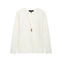Ramona Elegant Jacket in Beige