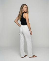 Ramona Linen Trousers with Pockets