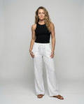Ramona Linen Trousers with Pockets