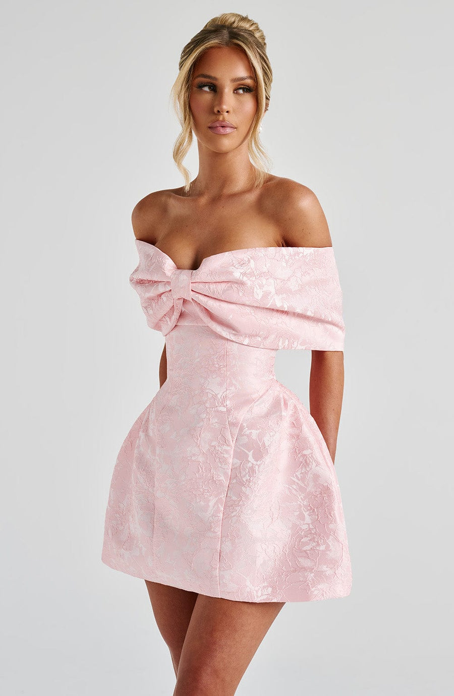 Ellen Mini Dress – Blush