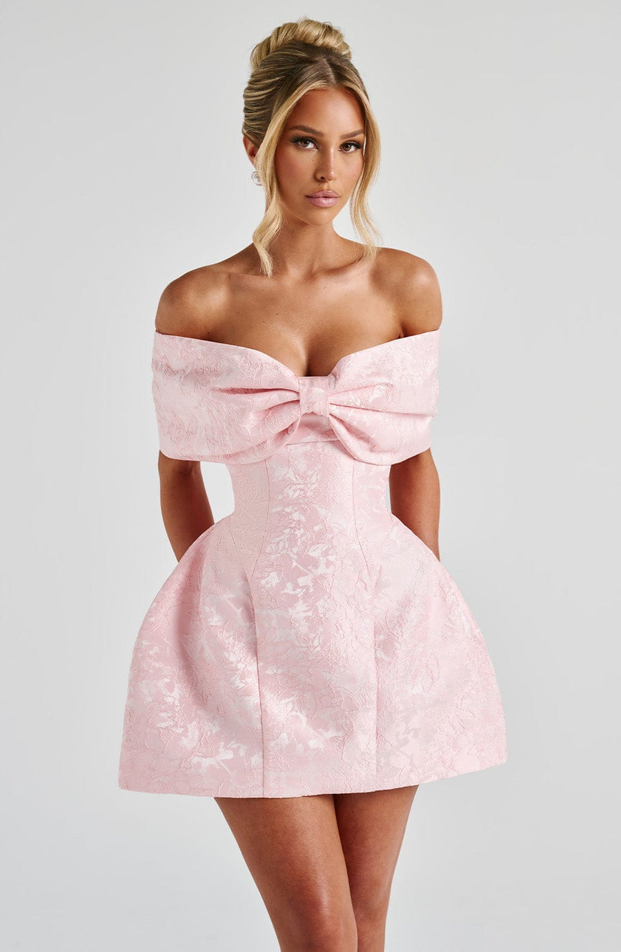 Ellen Mini Dress – Blush