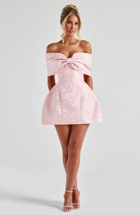 Ellen Mini Dress – Blush