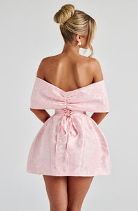Ellen Mini Dress – Blush