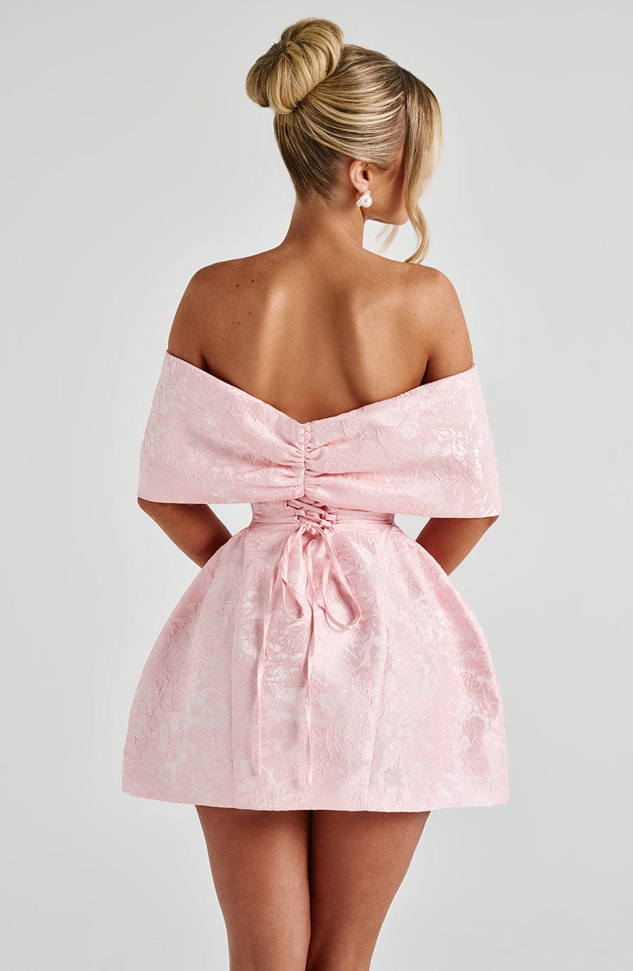 Ellen Mini Dress – Blush