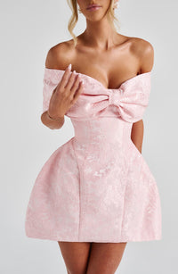 Ellen Mini Dress – Blush