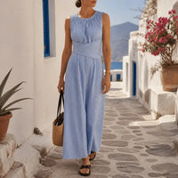 Ravelle Women's Striped Sleeveless Maxi Dress