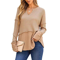 Raven Casual Sweater with V-Neck