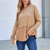 Raven Casual Sweater with V-Neck