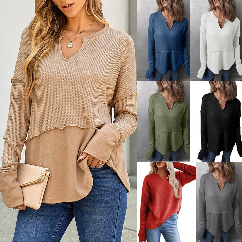 Raven Casual Sweater with V-Neck