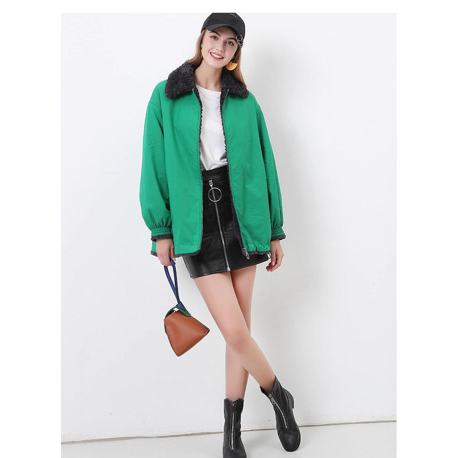 Raven Jacket with Hood and Oversized