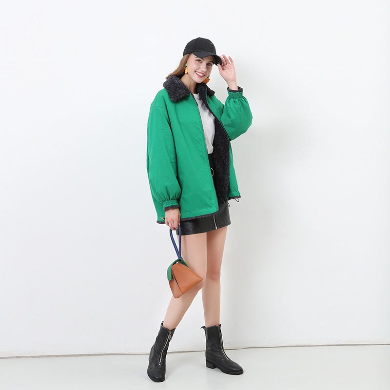 Raven Jacket with Hood and Oversized