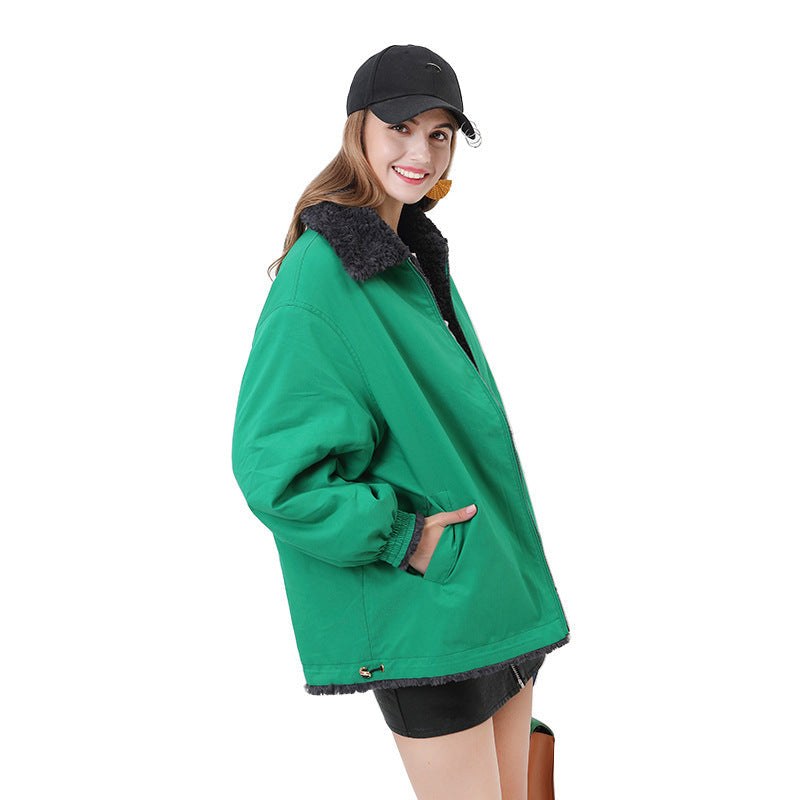 Raven Jacket with Hood and Oversized