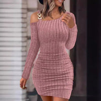 Raven Knit Dress in Black