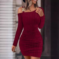 Raven Knit Dress in Black