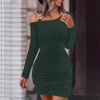 Raven Knit Dress in Black