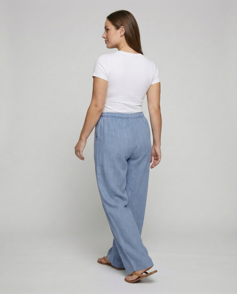 Raven Linen Trousers
