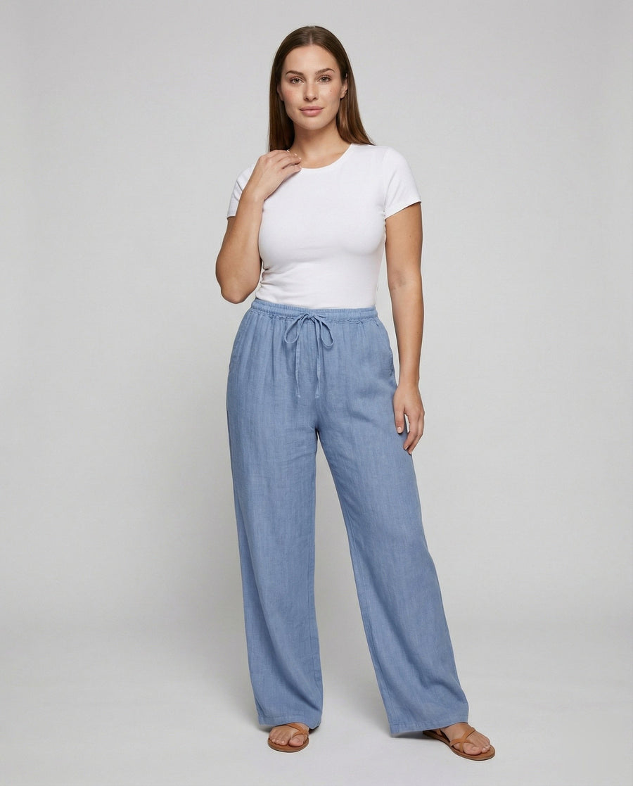 Raven Linen Trousers