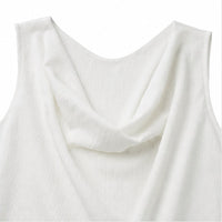 Ravenna Women's Cowl Neck Sleeveless Mini Dress