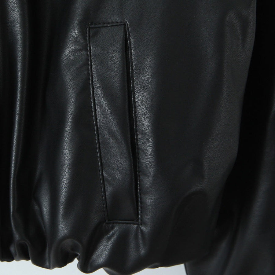 Raya Casual Leather Jacket in Brown