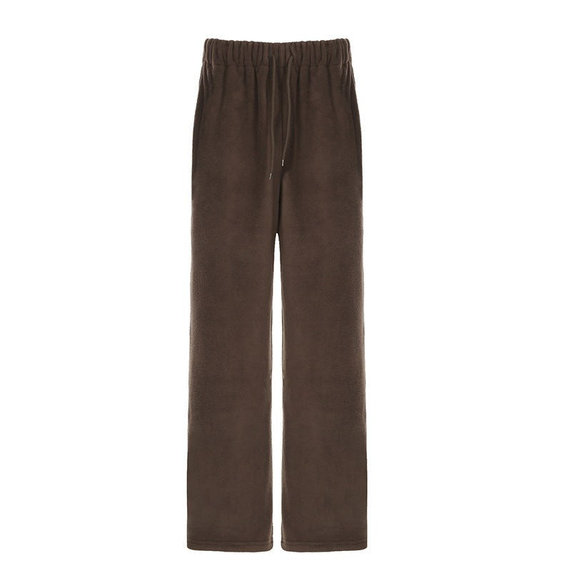 Raya Comfortable Trousers in Brown