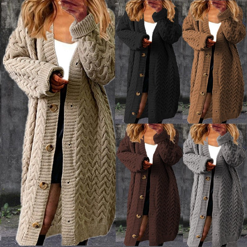 Raya Elegant Knit Coat