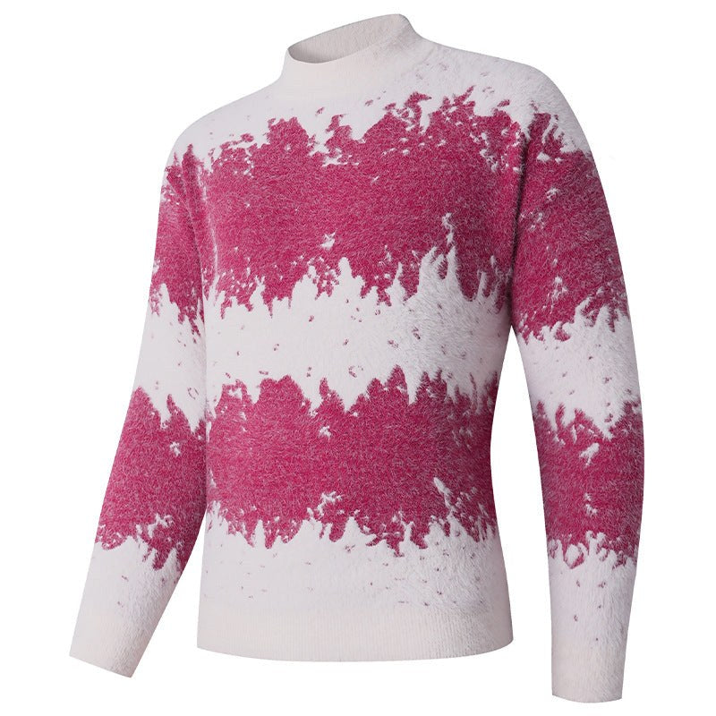 Raya Knit Sweater in Fuchsia