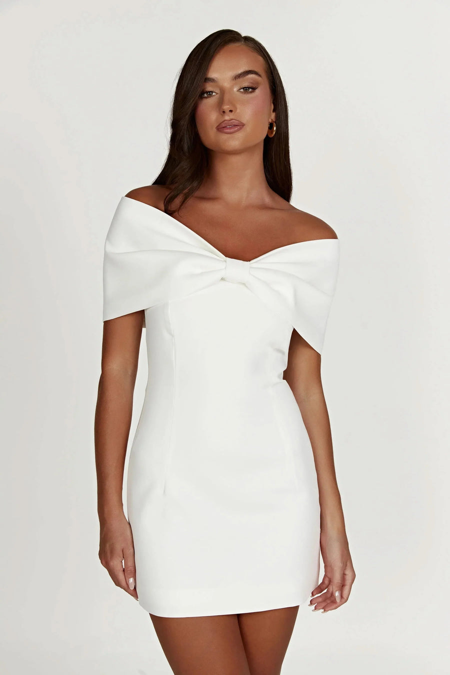 Rebecca | Bow Mini Dress