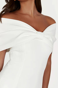 Rebecca | Bow Mini Dress