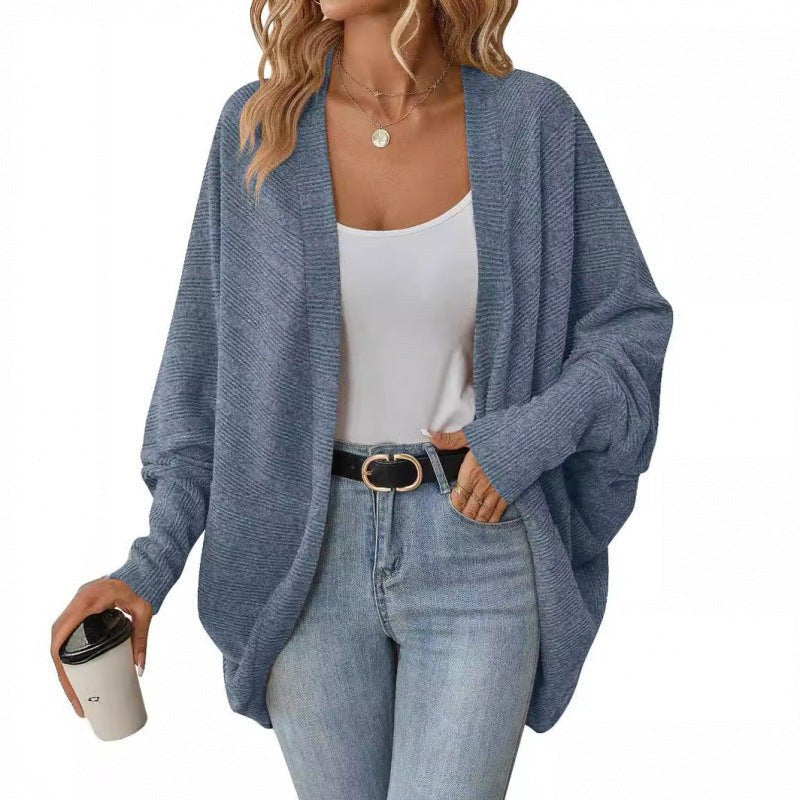 Rebecca Casual Knit Cardigan with Oversized