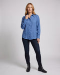 Rebecca Casual Linen Blouse
