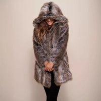 Rebecca Coat with Hood