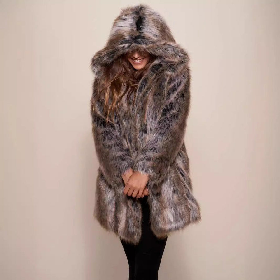 Rebecca Coat with Hood