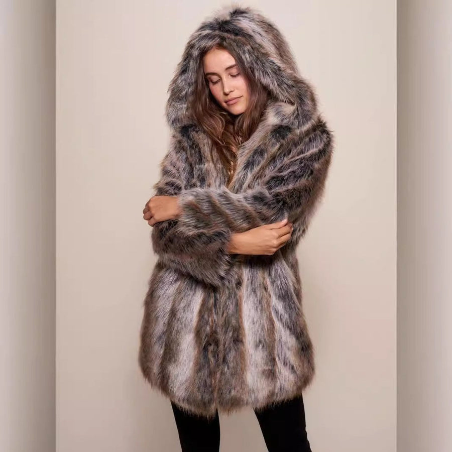 Rebecca Coat with Hood