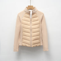 Rebecca Jacket with Zip Front and Pockets in Khaki