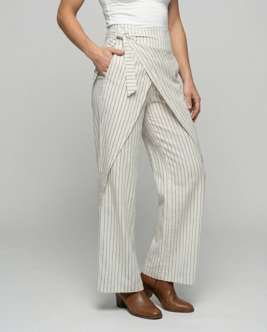 Rebecca Trousers with Pockets and Belted