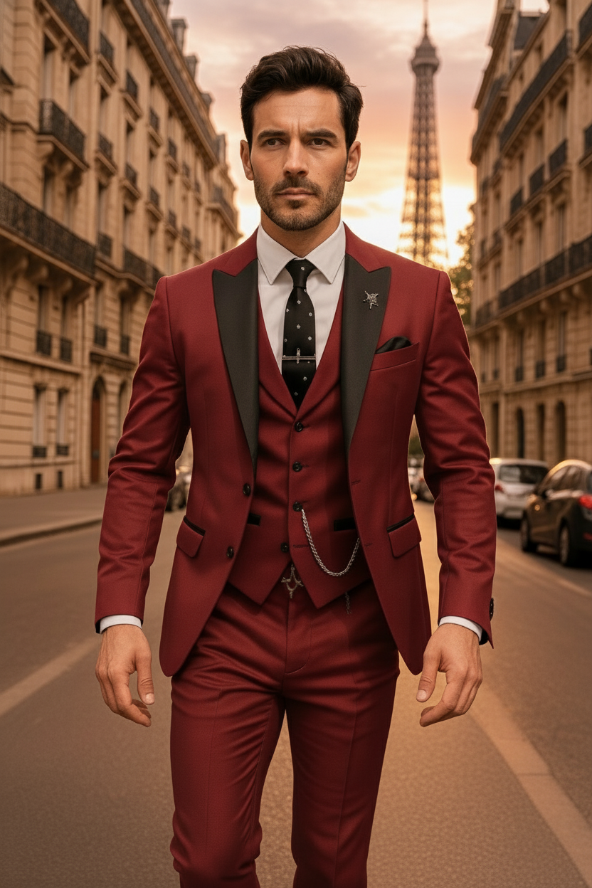 Jakob | Men's Spring Formal Three-Piece Suit Set
