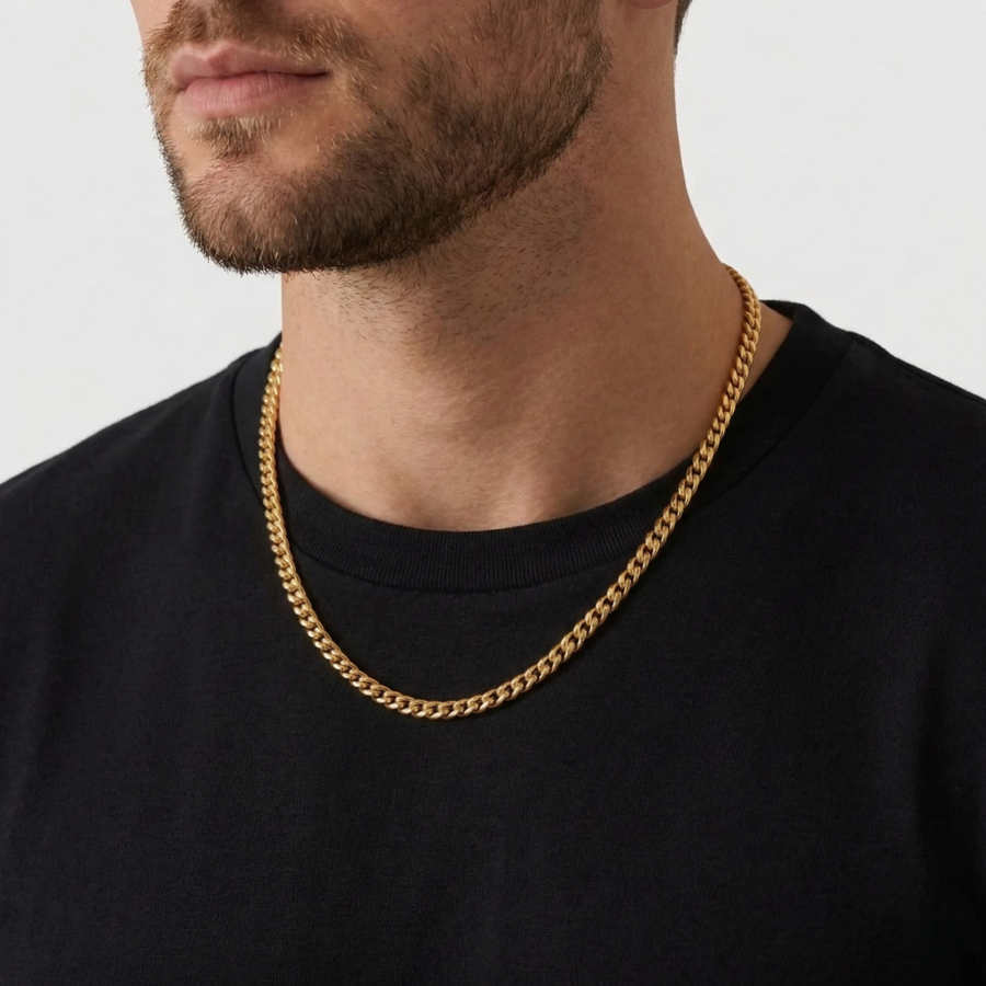 Cuban Chain Gold 6mm