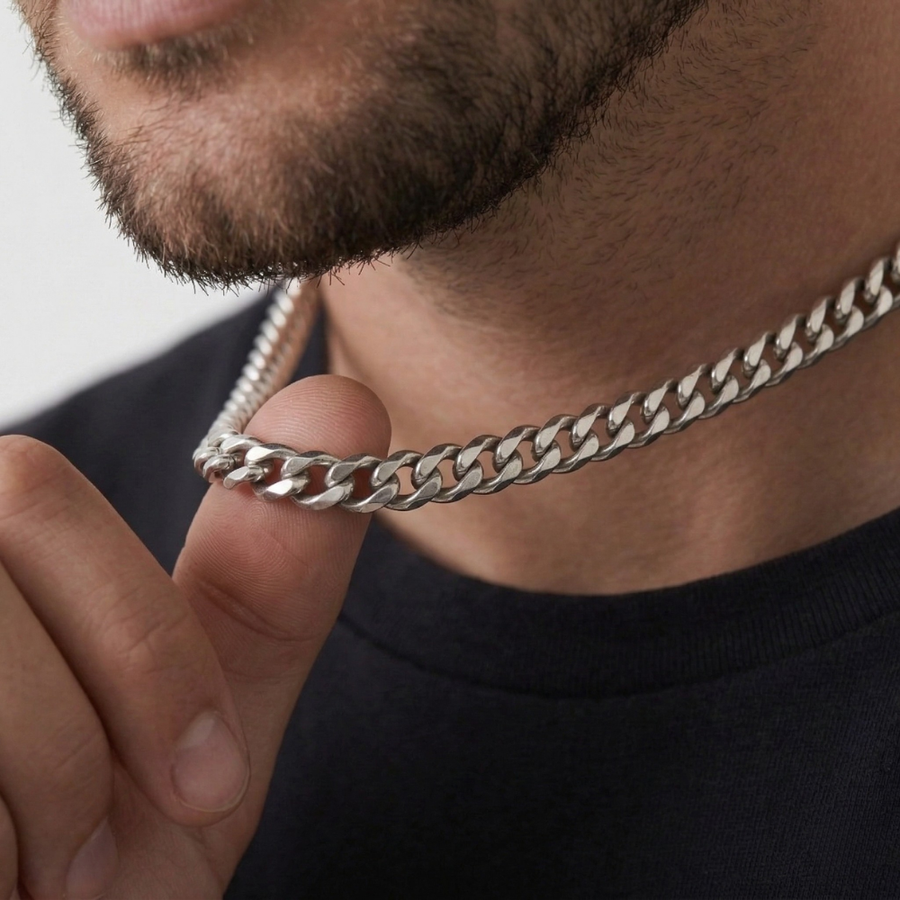 Cuban Chain Silver 6mm