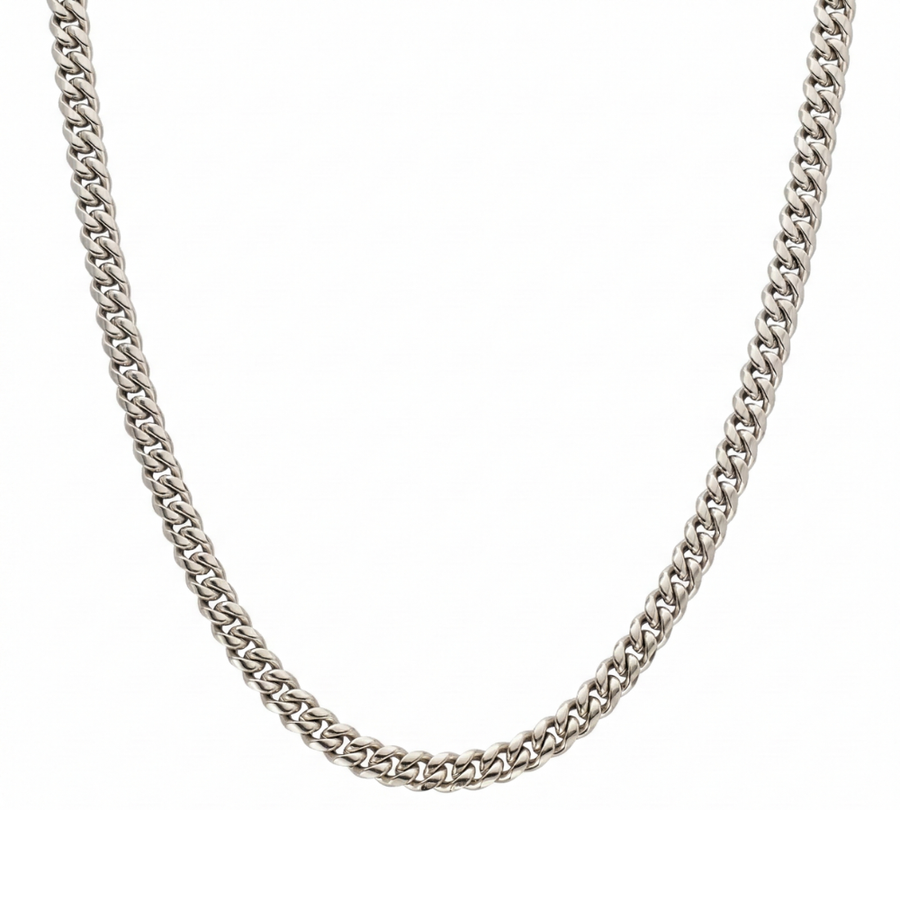 Cuban Chain Silver 6mm