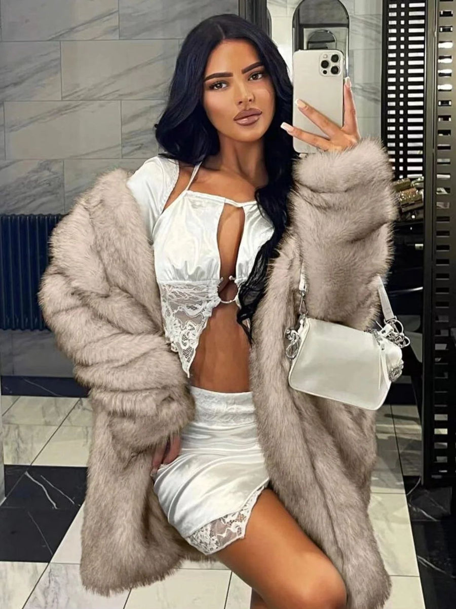 Regina Coat in Bildfarbe