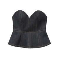 Regina Denim Set in Black