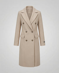 Regina Warm Coat in Beige