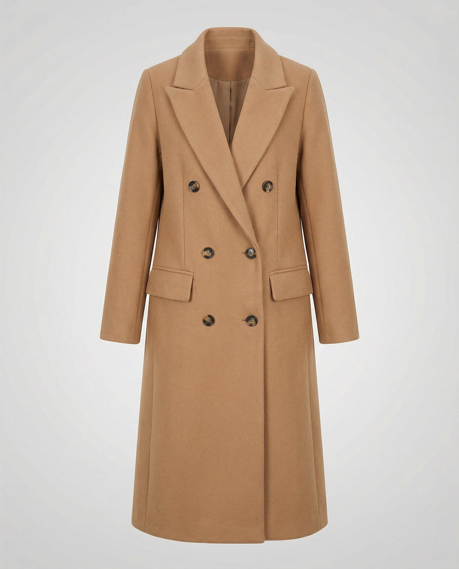 Regina Warm Coat in Brown