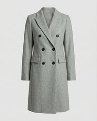 Regina Warm Coat in Grey