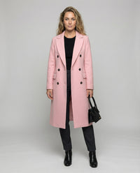 Regina Warm Coat in Pink