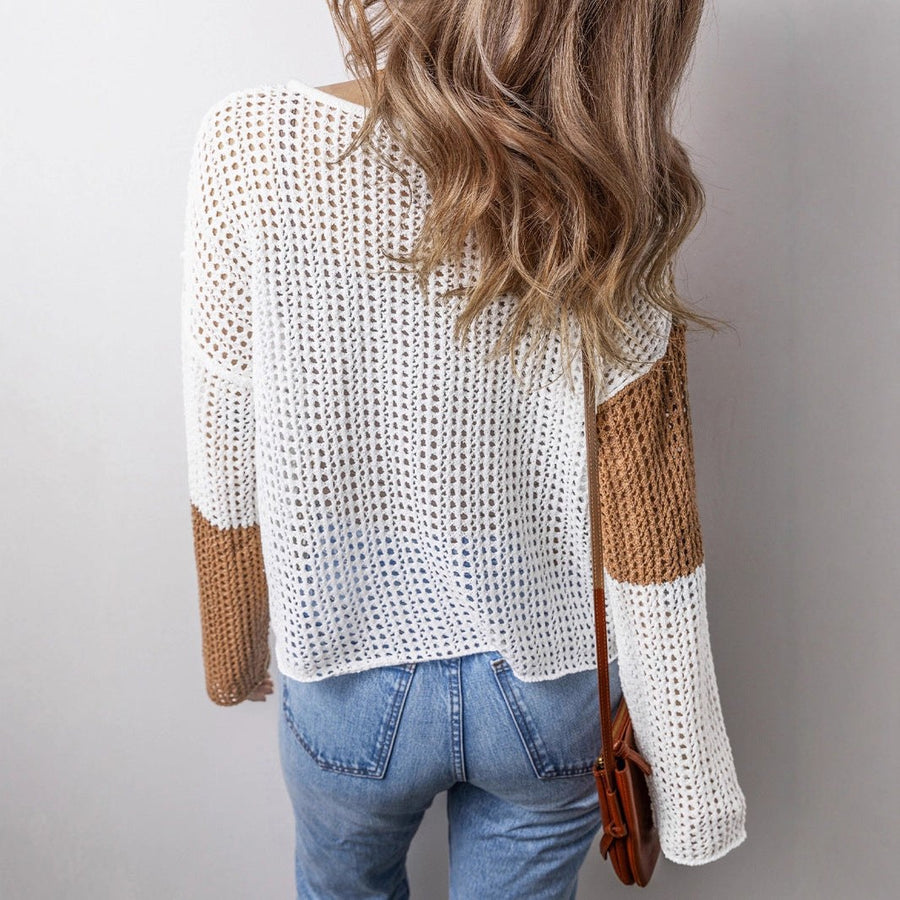 Reina Airy Knit Sweater