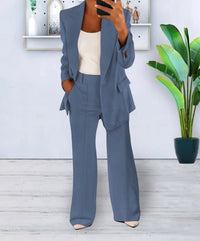 Reina Blazer in Light Blue