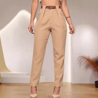 Reina Elegant Trousers with Pleated
