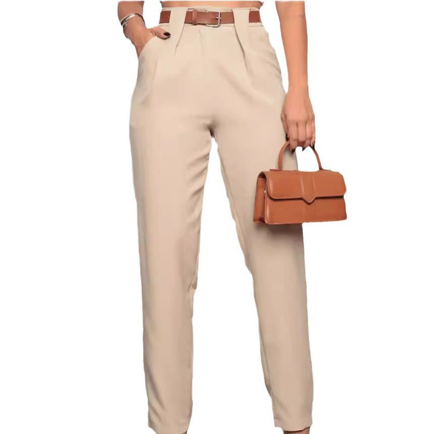 Reina Elegant Trousers with Pleated