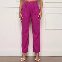 Reina Elegant Trousers with Pleated